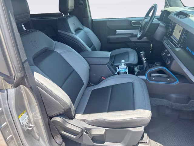 2021 Silver Metallic Ford Bronco Black Diamond 4X4 SUV