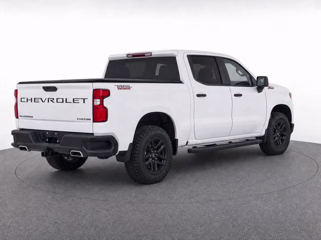2022 Summit White Chevrolet Silverado 1500 LTD Custom Trail Boss 4X4 Truck