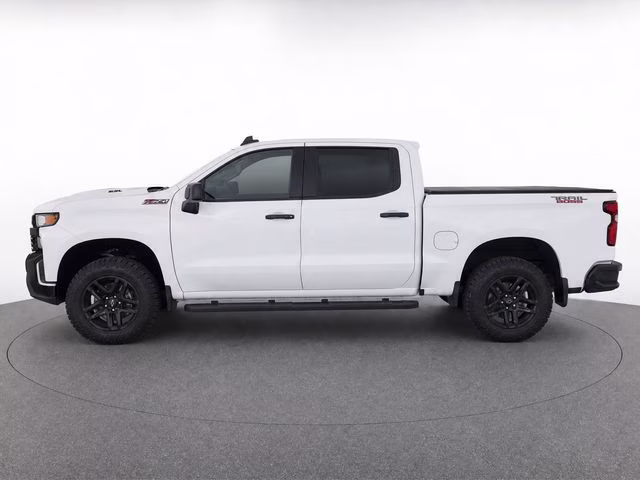 2022 Summit White Chevrolet Silverado 1500 LTD Custom Trail Boss 4X4 Truck