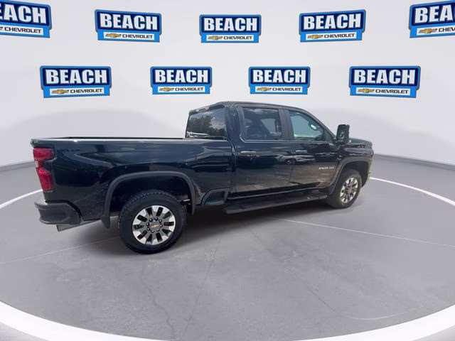 2024 Black Chevrolet Silverado 2500HD Custom 4X4 Truck