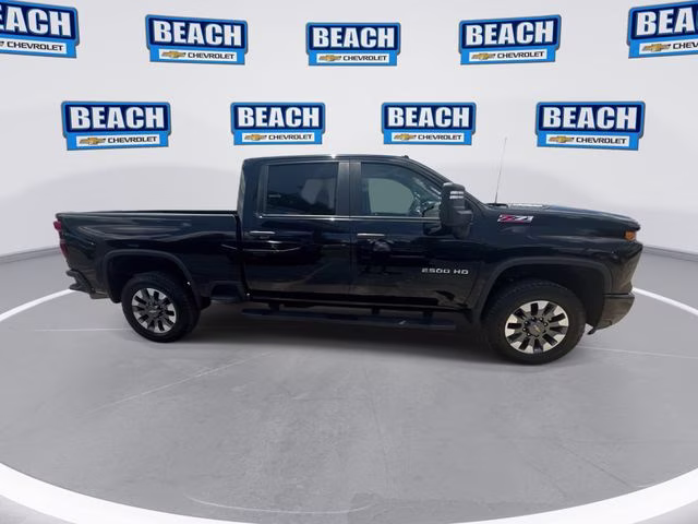 2024 Black Chevrolet Silverado 2500HD Custom 4X4 Truck