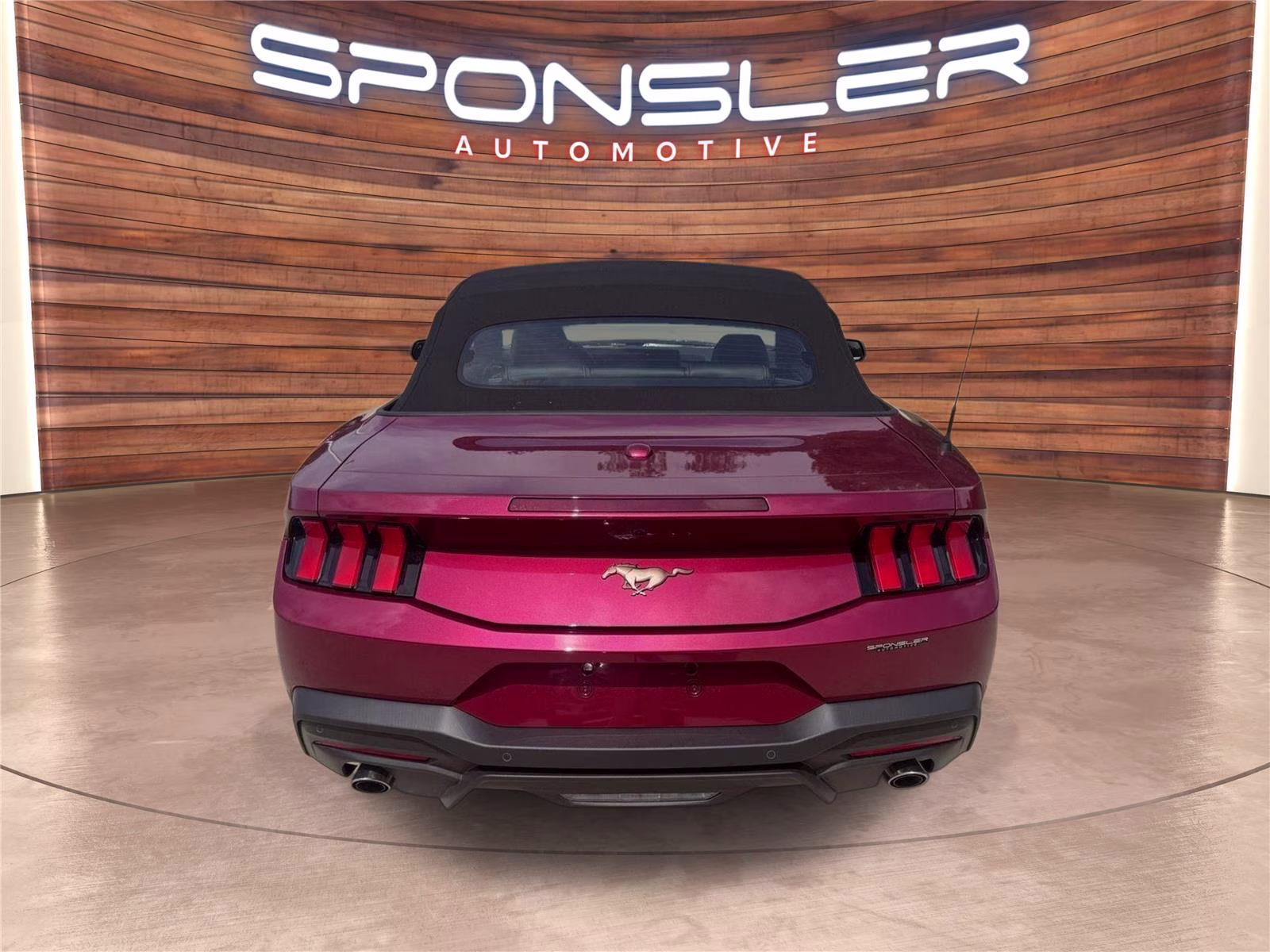 2026 Molten Magenta Metallic Tinted Clearcoat Ford Mustang EcoBoost Premium RWD Convertible