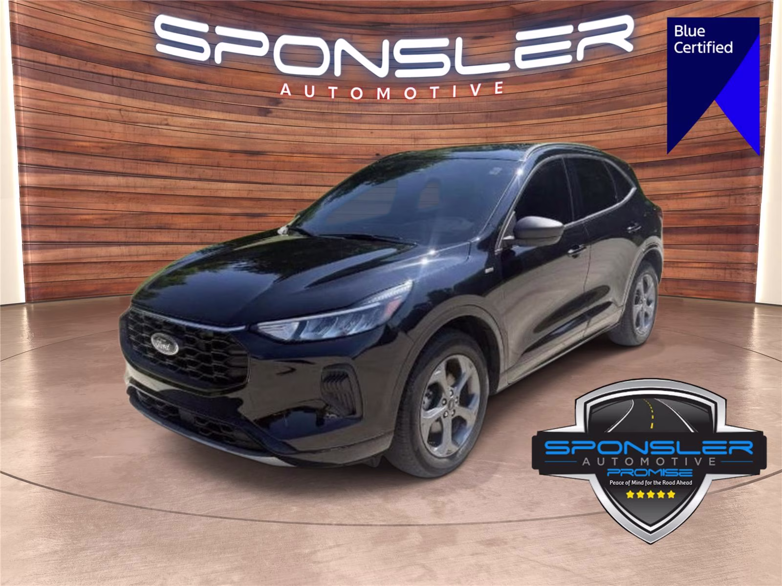 2024 Agate Black Ford Escape ST-Line AWD SUV