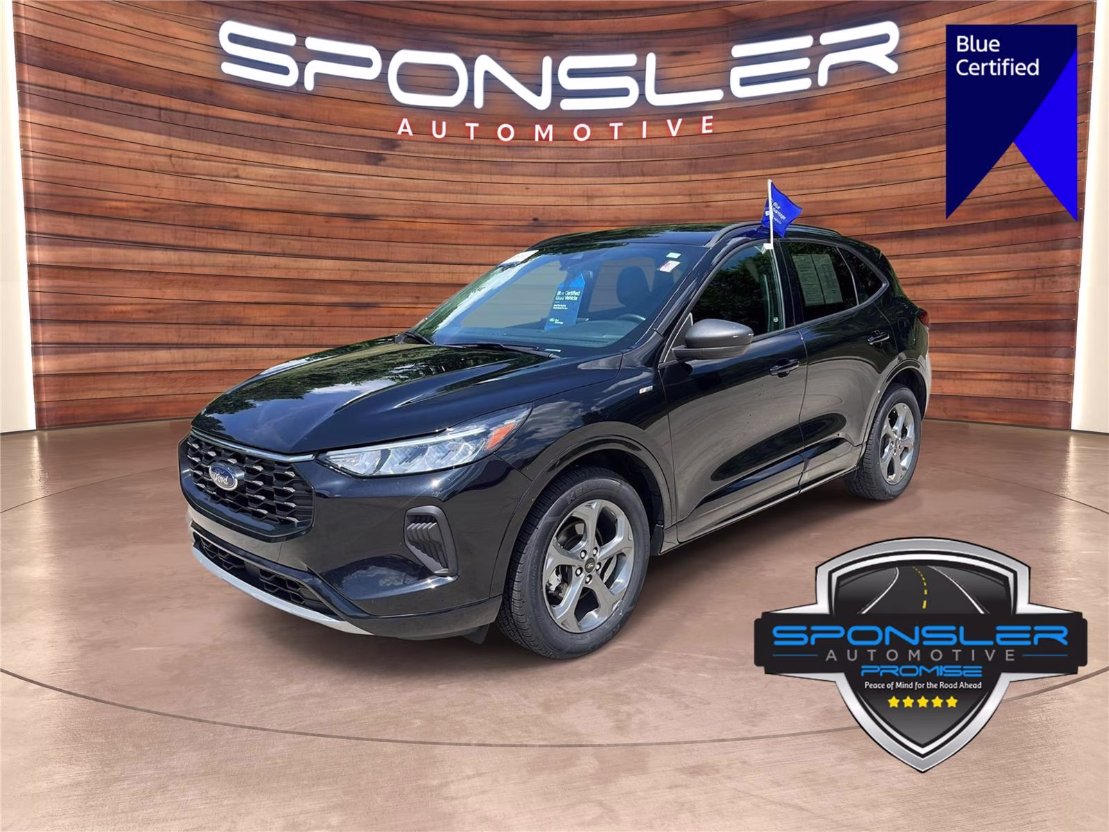 2023 Agate Black Ford Escape ST-Line AWD SUV