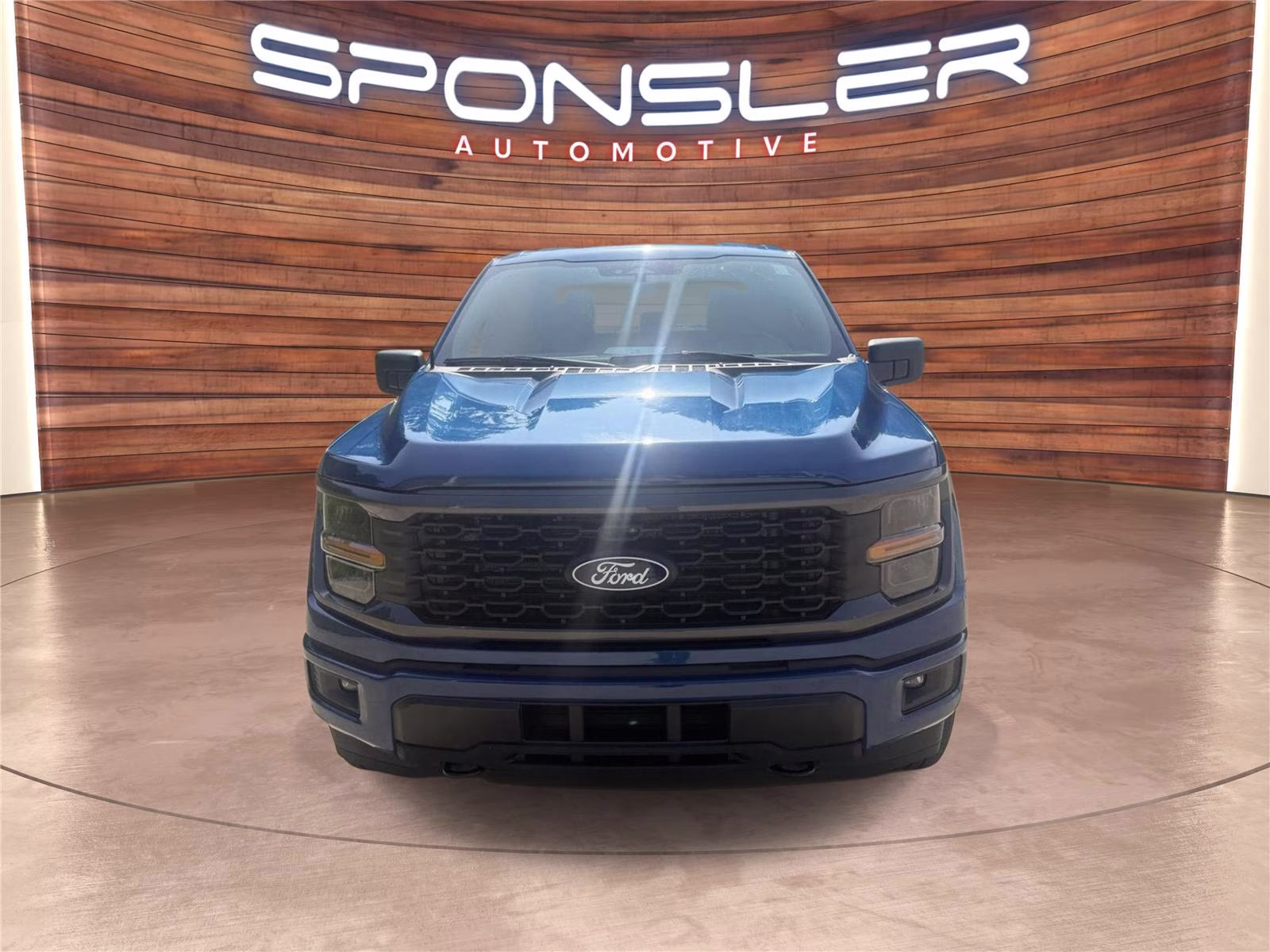 2024 Atlas Blue Ford F-150 STX 4X4 Truck