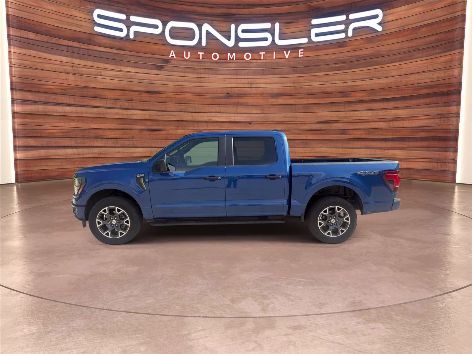 2024 Atlas Blue Ford F-150 STX 4X4 Truck