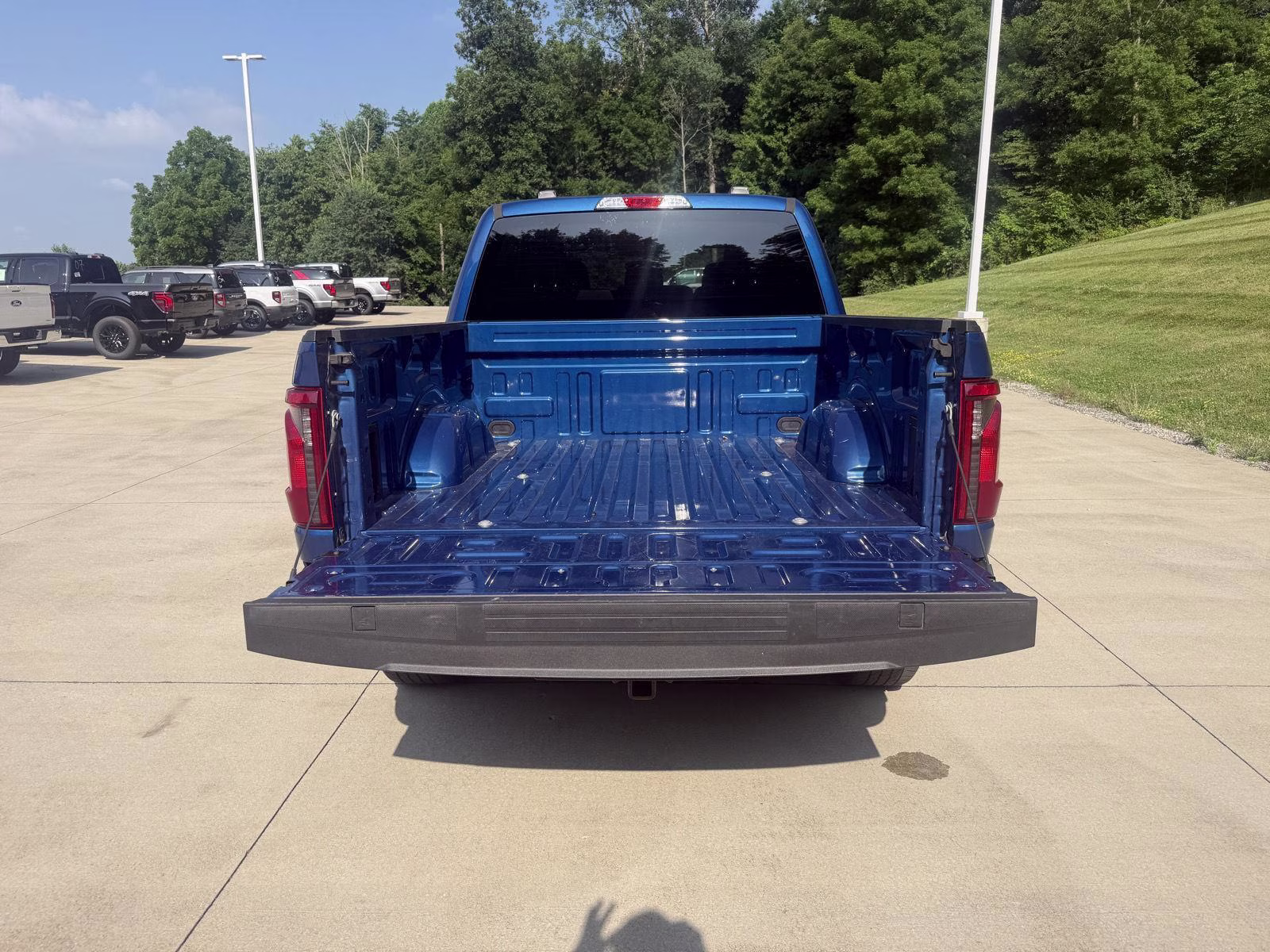 2024 Atlas Blue Ford F-150 STX 4X4 Truck
