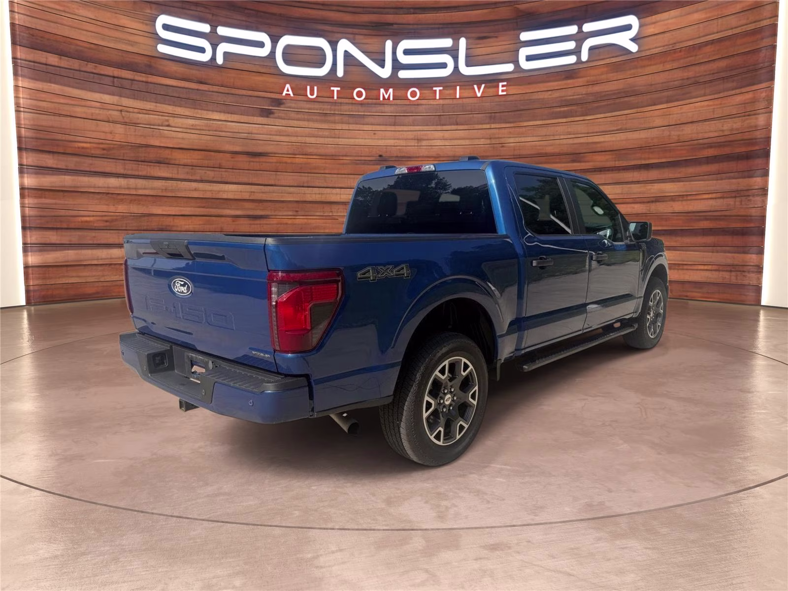 2024 Atlas Blue Ford F-150 STX 4X4 Truck