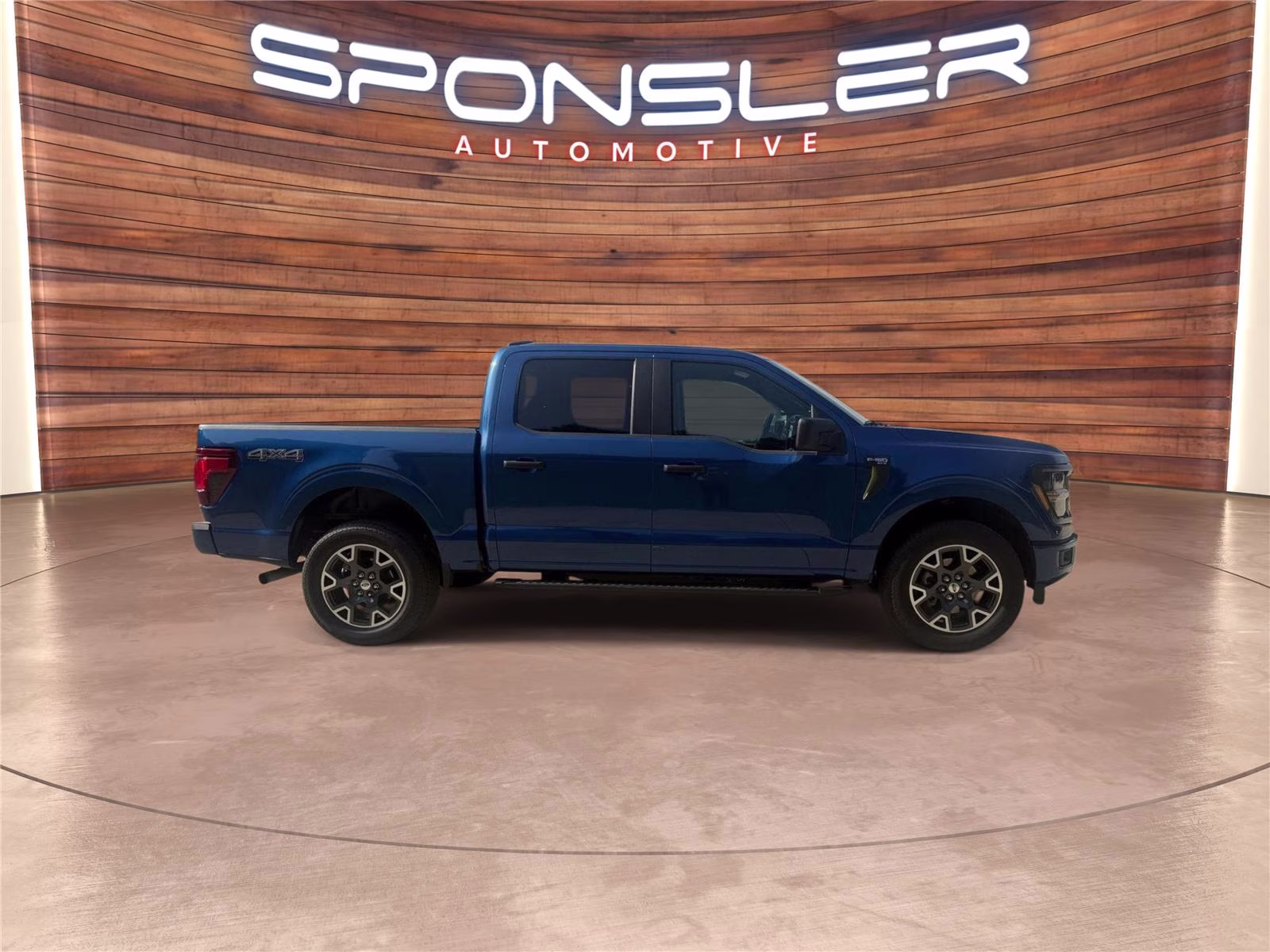 2024 Atlas Blue Ford F-150 STX 4X4 Truck