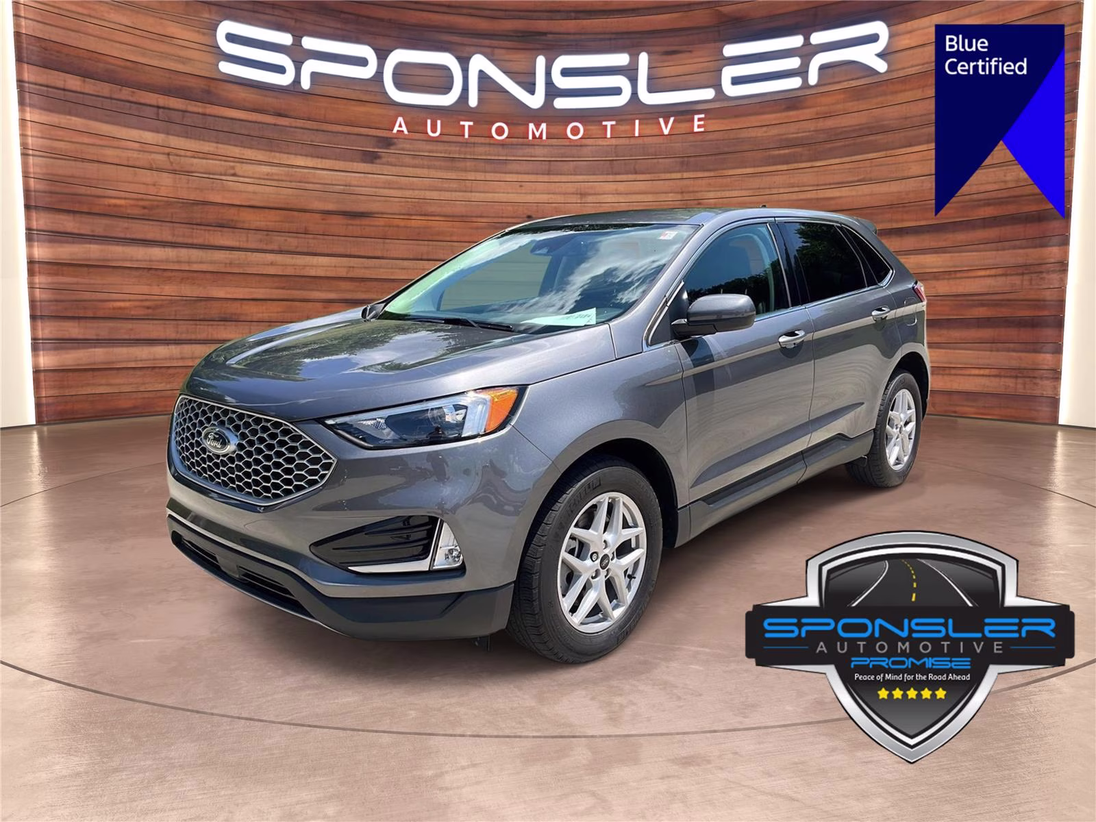 2024 Carbonized Gray Ford Edge SEL AWD SUV