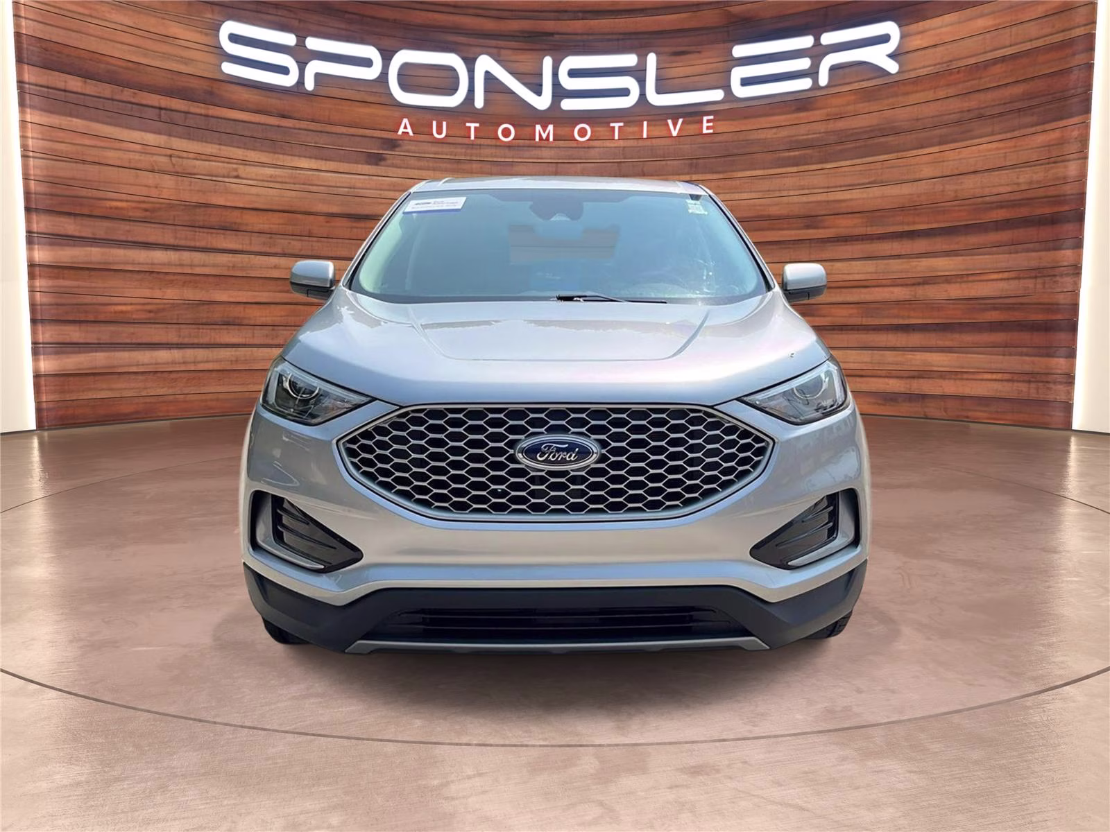 2023 Iconic Silver Ford Edge SEL AWD SUV