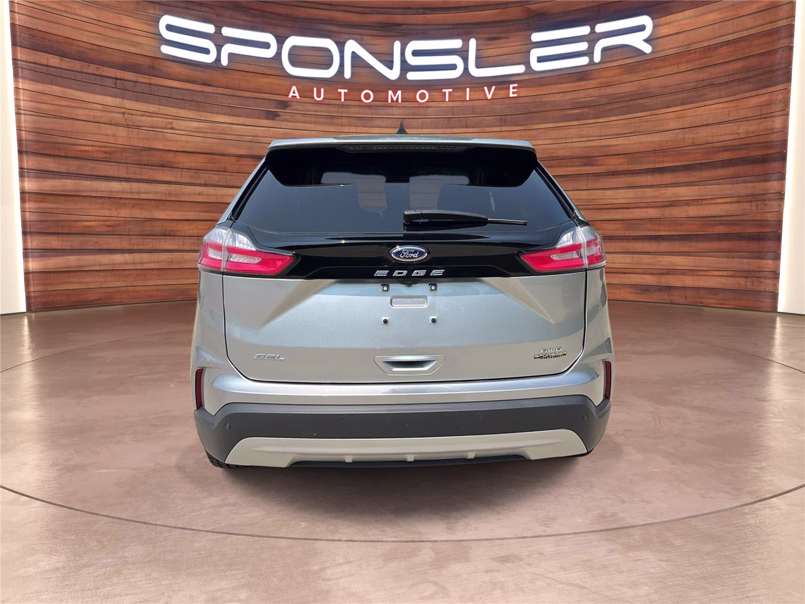 2023 Iconic Silver Ford Edge SEL AWD SUV