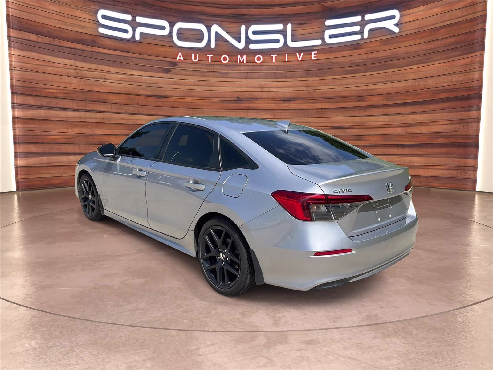 2022 Lunar Silver Metallic Honda Civic Sport FWD Sedan