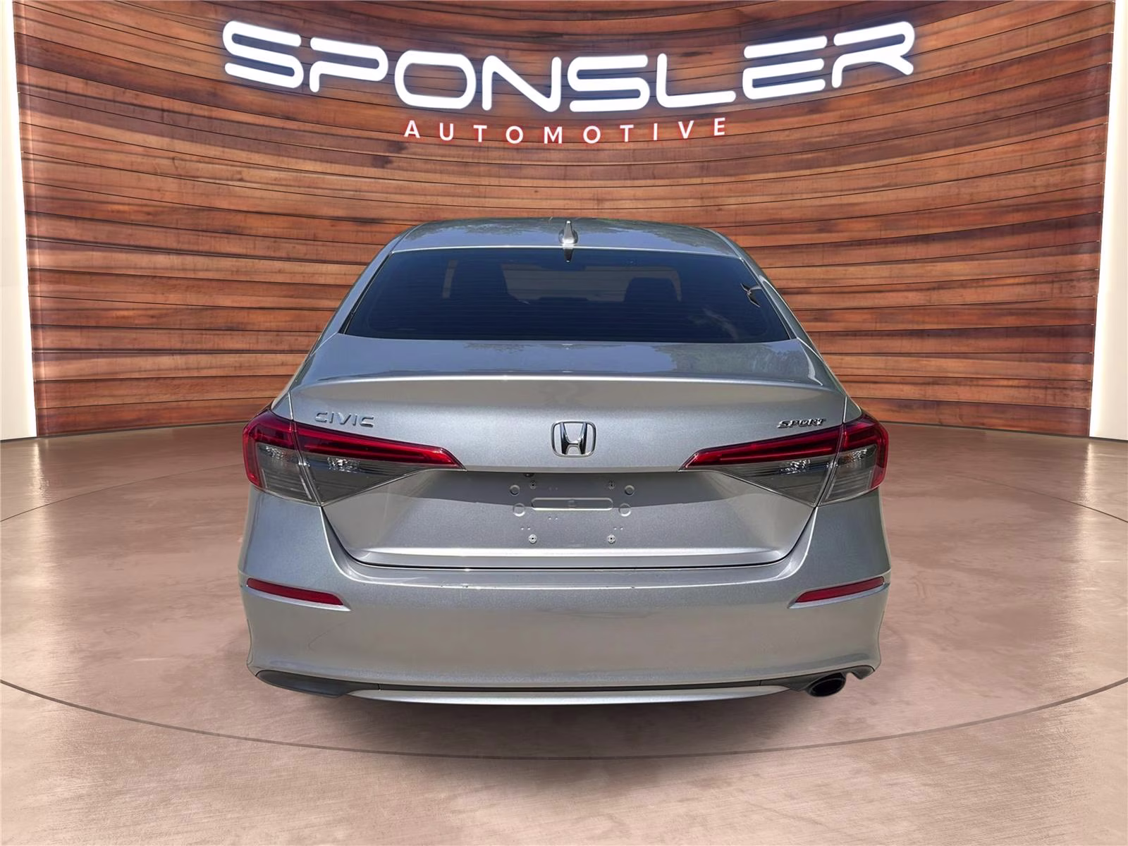 2022 Lunar Silver Metallic Honda Civic Sport FWD Sedan