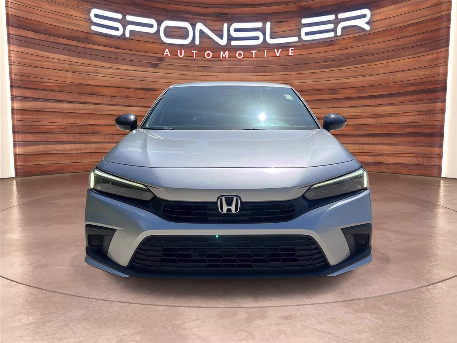 2022 Lunar Silver Metallic Honda Civic Sport FWD Sedan