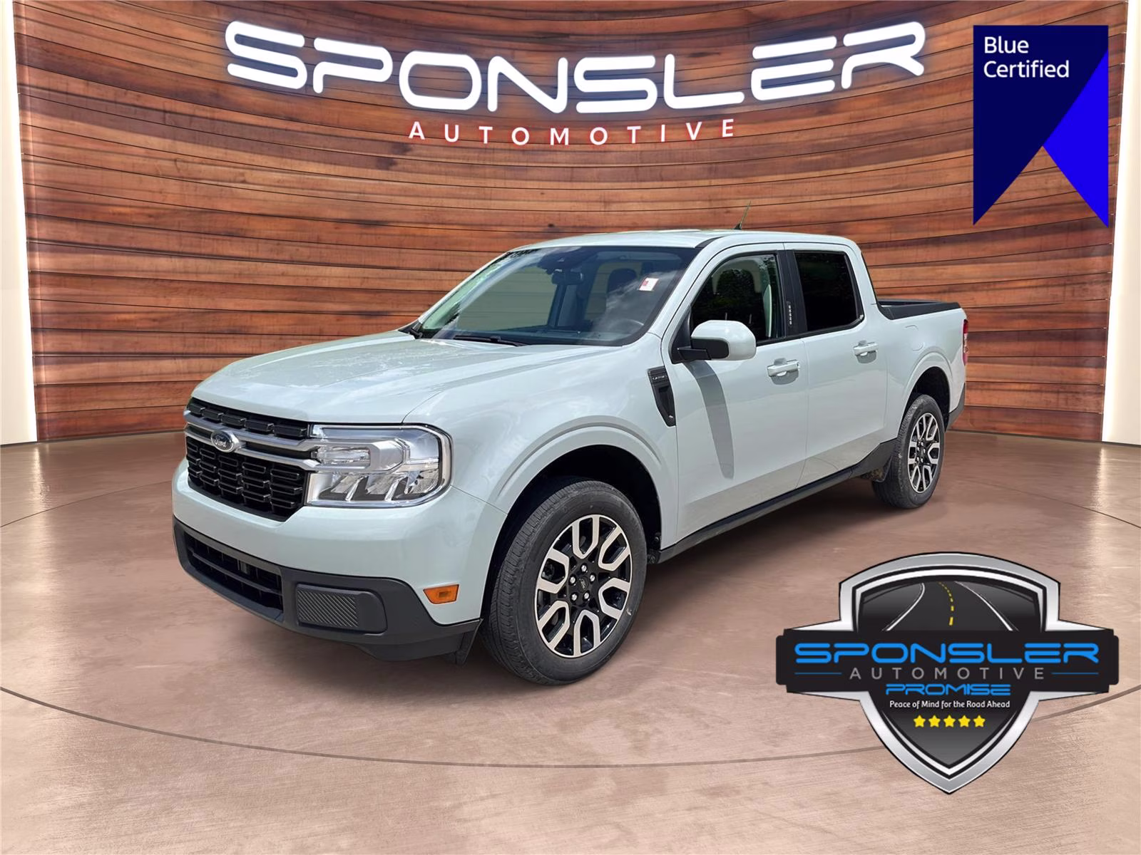 2023 Cactus Gray Ford Maverick LARIAT FWD Truck