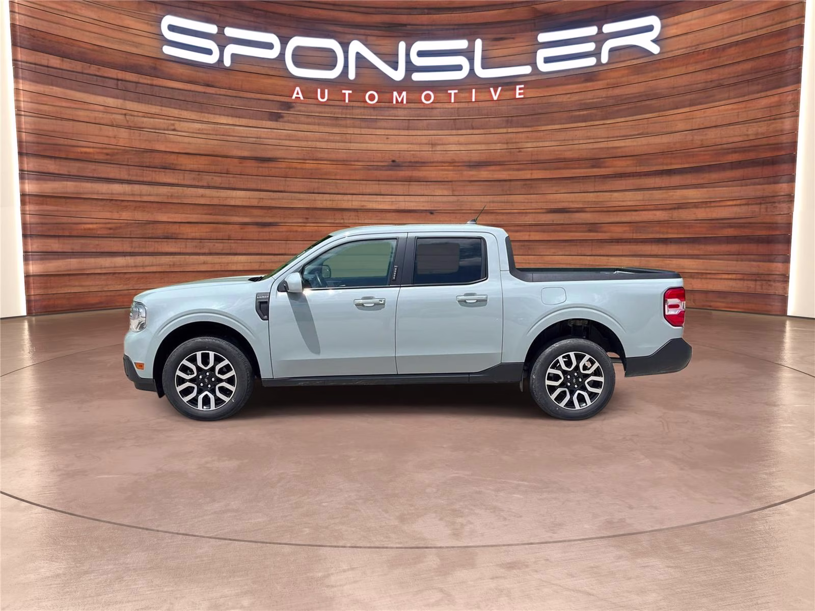 2023 Cactus Gray Ford Maverick LARIAT FWD Truck