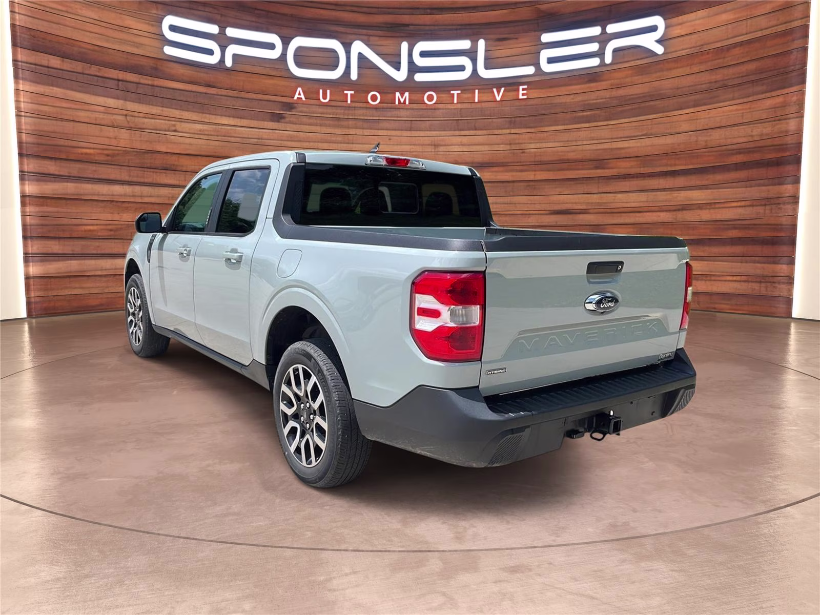 2023 Cactus Gray Ford Maverick LARIAT FWD Truck