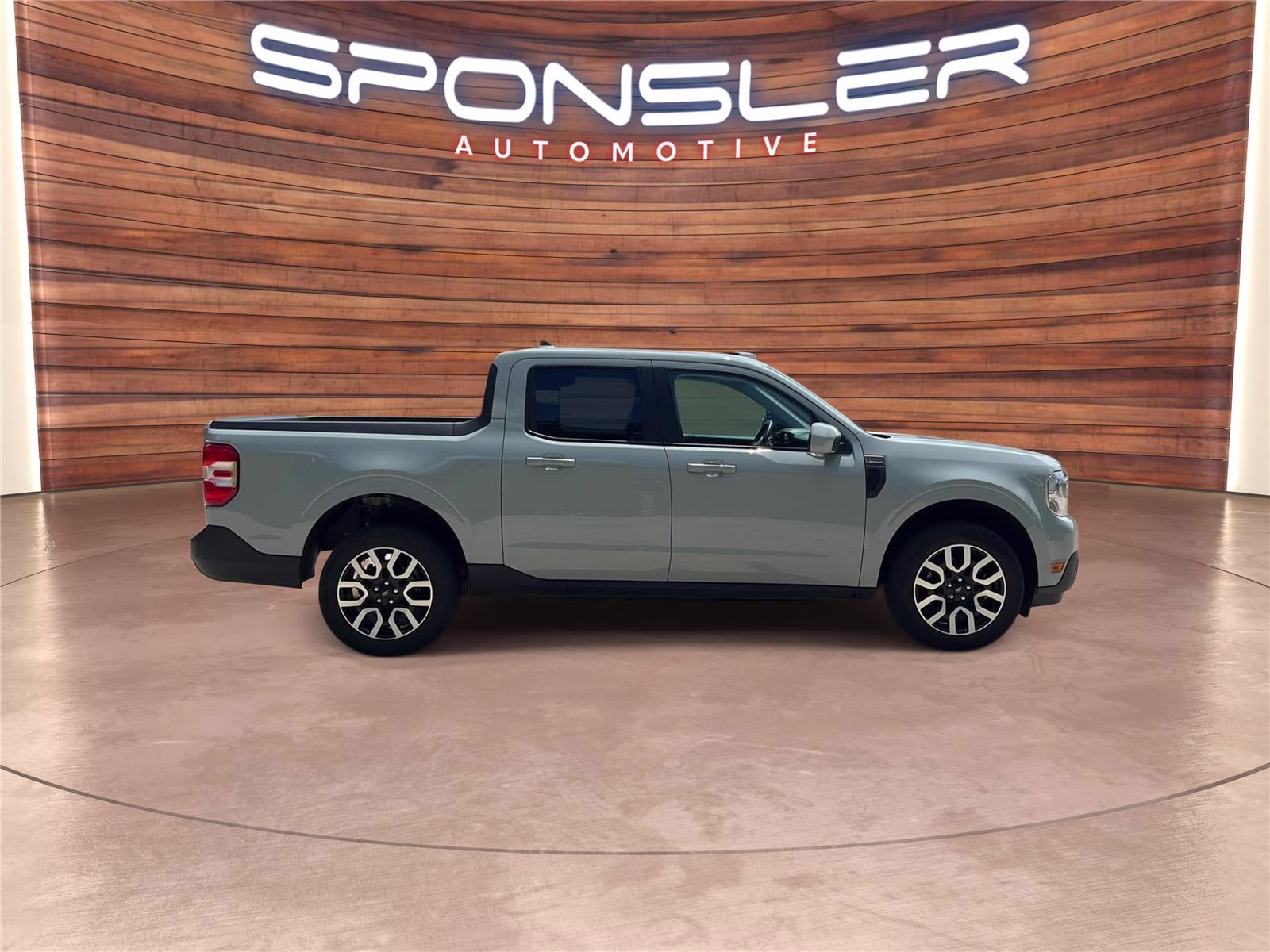 2023 Cactus Gray Ford Maverick LARIAT FWD Truck