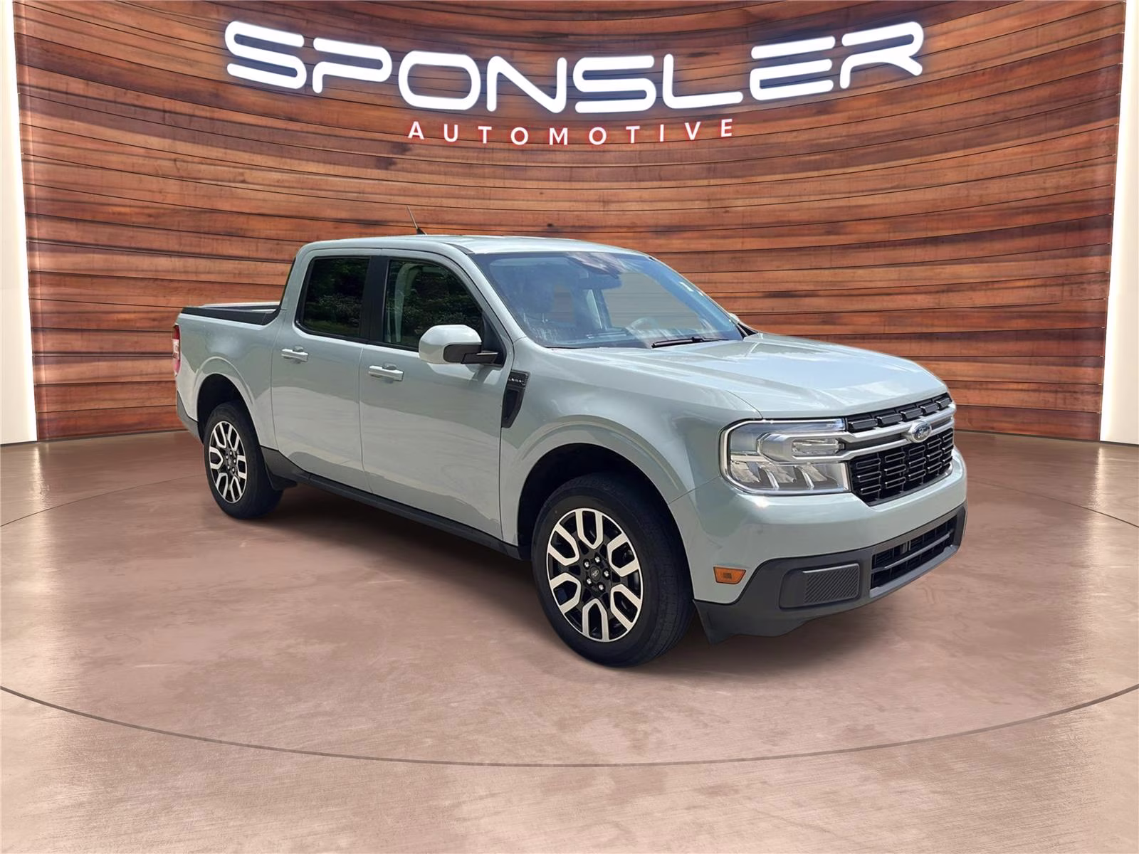2023 Cactus Gray Ford Maverick LARIAT FWD Truck