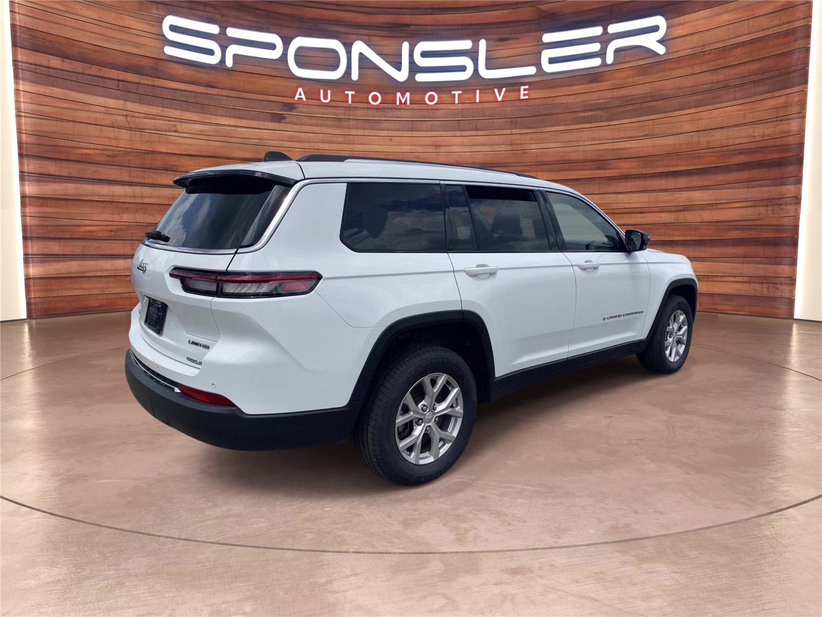 2023 Bright White Clearcoat Jeep Grand Cherokee L Limited 4X4 SUV