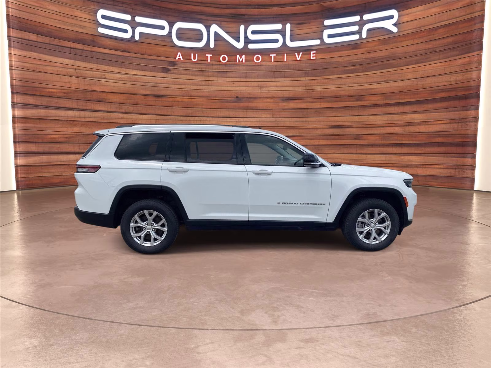 2023 Bright White Clearcoat Jeep Grand Cherokee L Limited 4X4 SUV