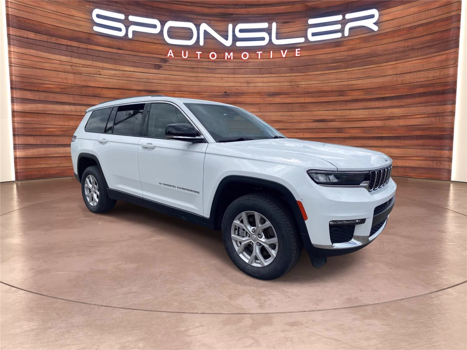 2023 Bright White Clearcoat Jeep Grand Cherokee L Limited 4X4 SUV