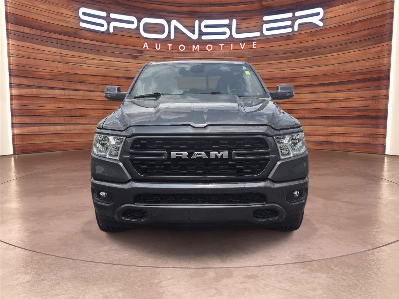 2023 Granite Crystal Metallic Clearcoat Ram 1500 Big Horn 4X4 Truck