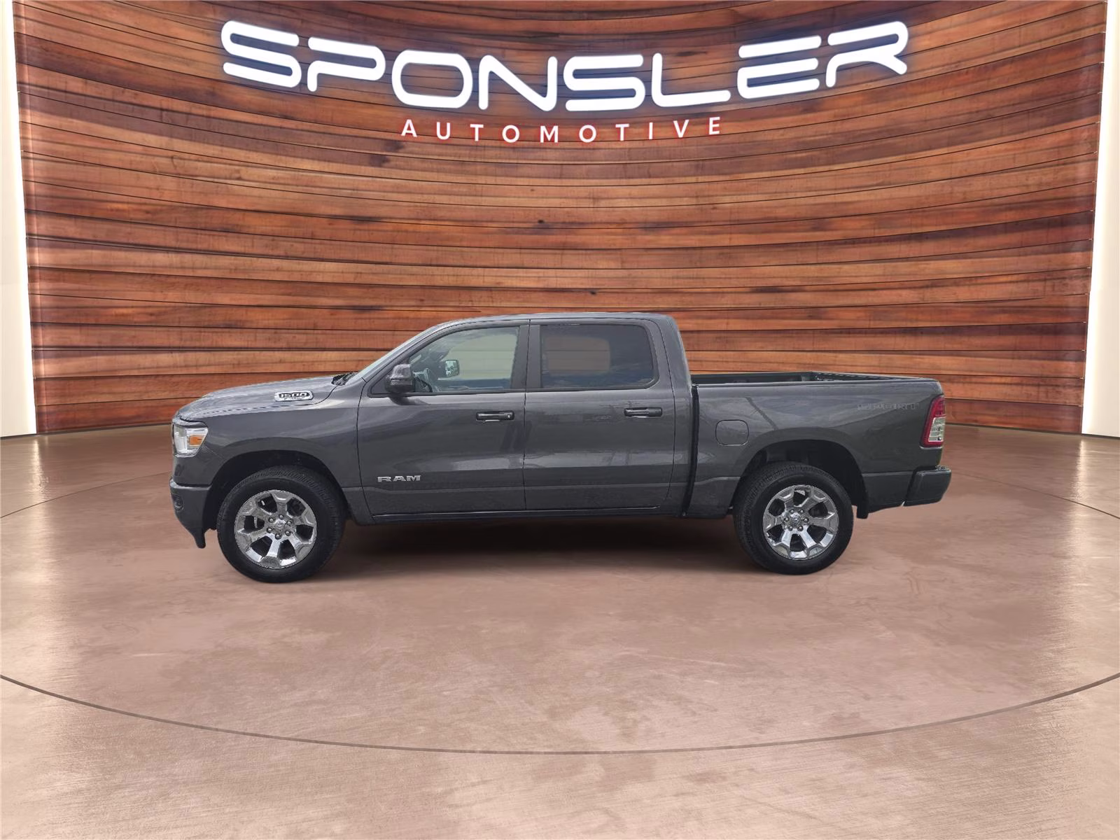 2023 Granite Crystal Metallic Clearcoat Ram 1500 Big Horn 4X4 Truck