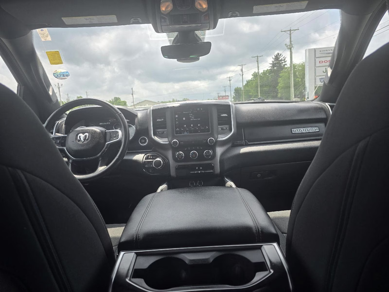 2023 Granite Crystal Metallic Clearcoat Ram 1500 Big Horn 4X4 Truck