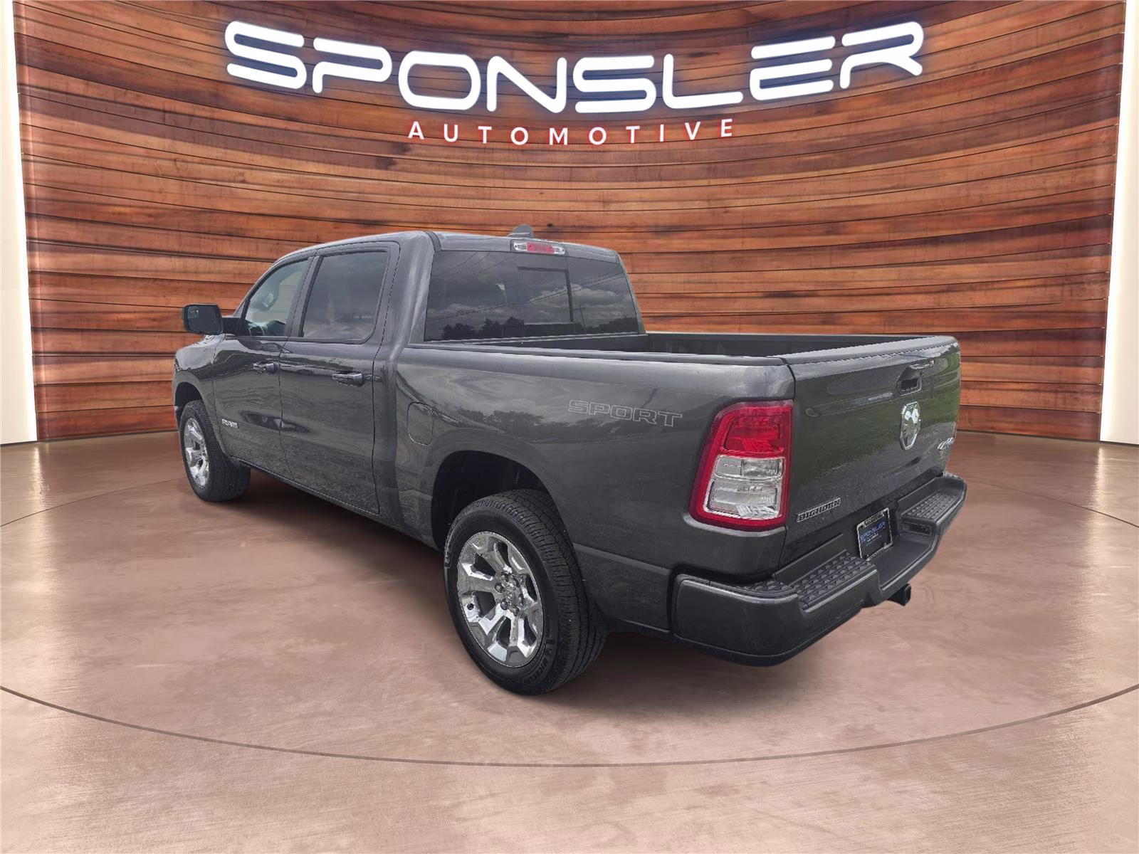 2023 Granite Crystal Metallic Clearcoat Ram 1500 Big Horn 4X4 Truck