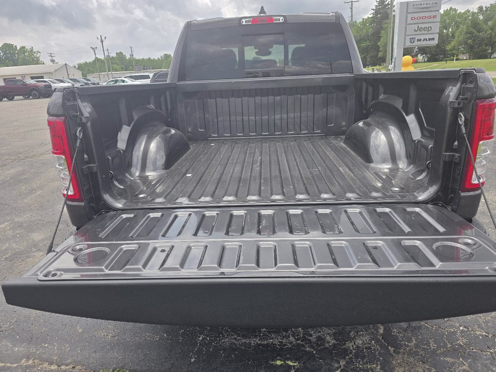 2023 Granite Crystal Metallic Clearcoat Ram 1500 Big Horn 4X4 Truck