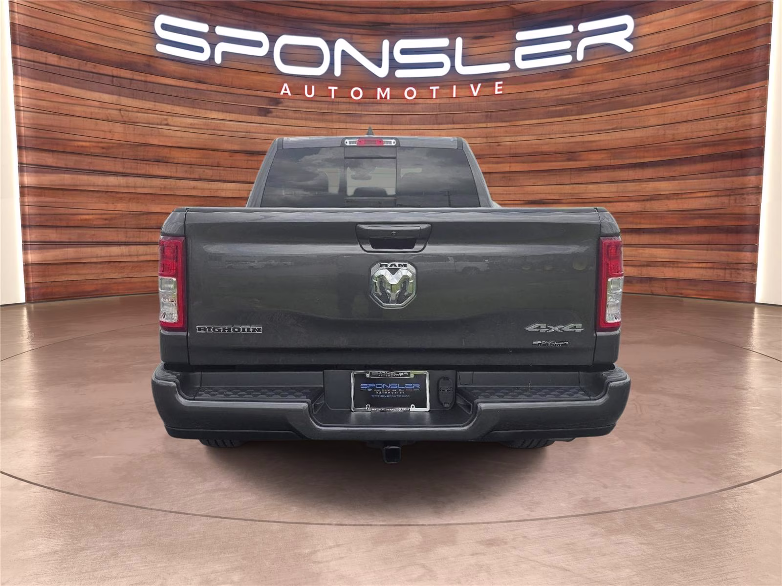 2023 Granite Crystal Metallic Clearcoat Ram 1500 Big Horn 4X4 Truck