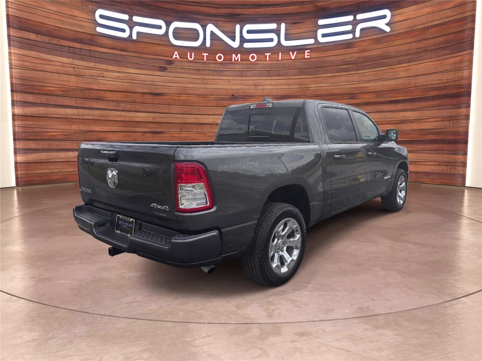 2023 Granite Crystal Metallic Clearcoat Ram 1500 Big Horn 4X4 Truck