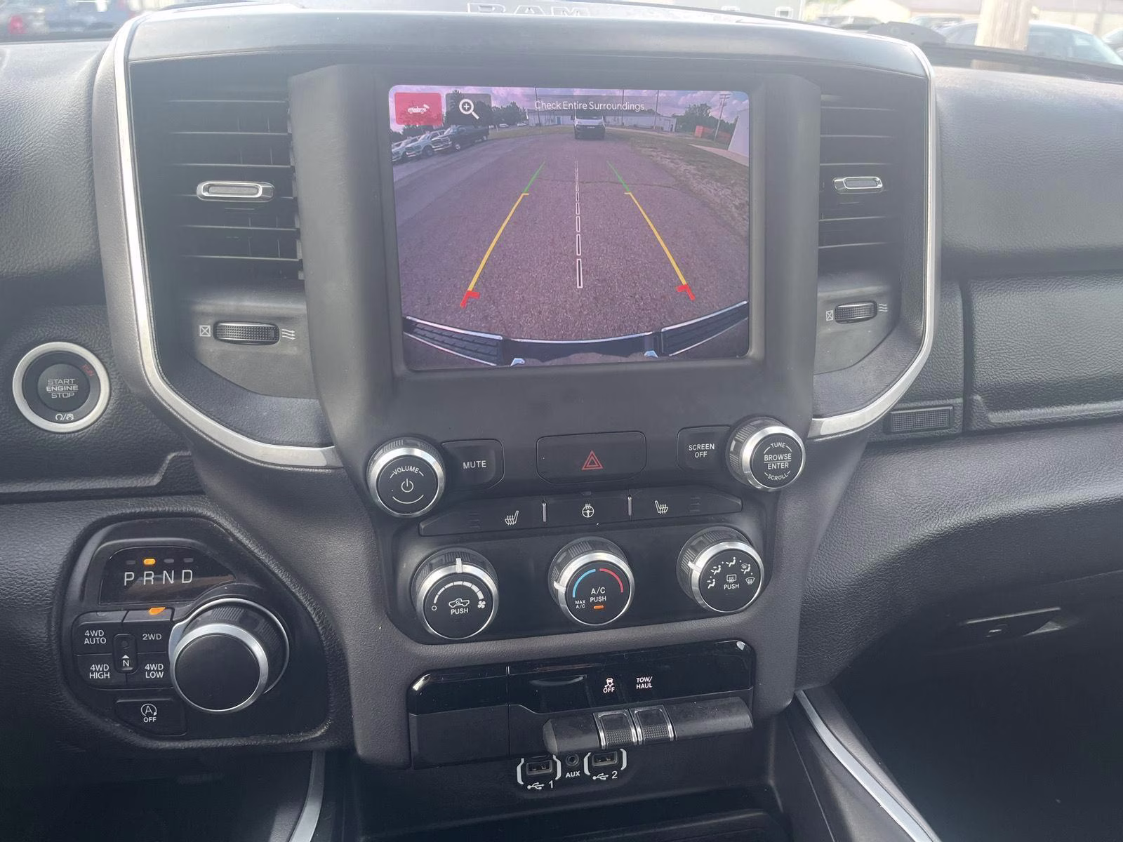2023 Diamond Black Crystal Pearlcoat Ram 1500 Big Horn 4X4 Truck