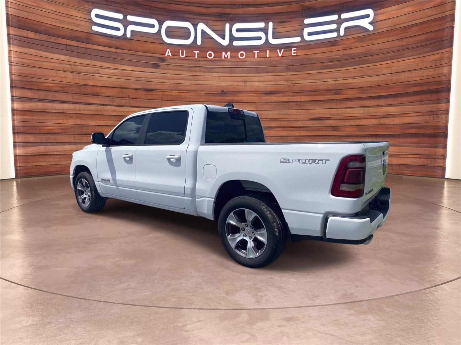 2023 Bright White Clearcoat Ram 1500 Laramie 4X4 Truck