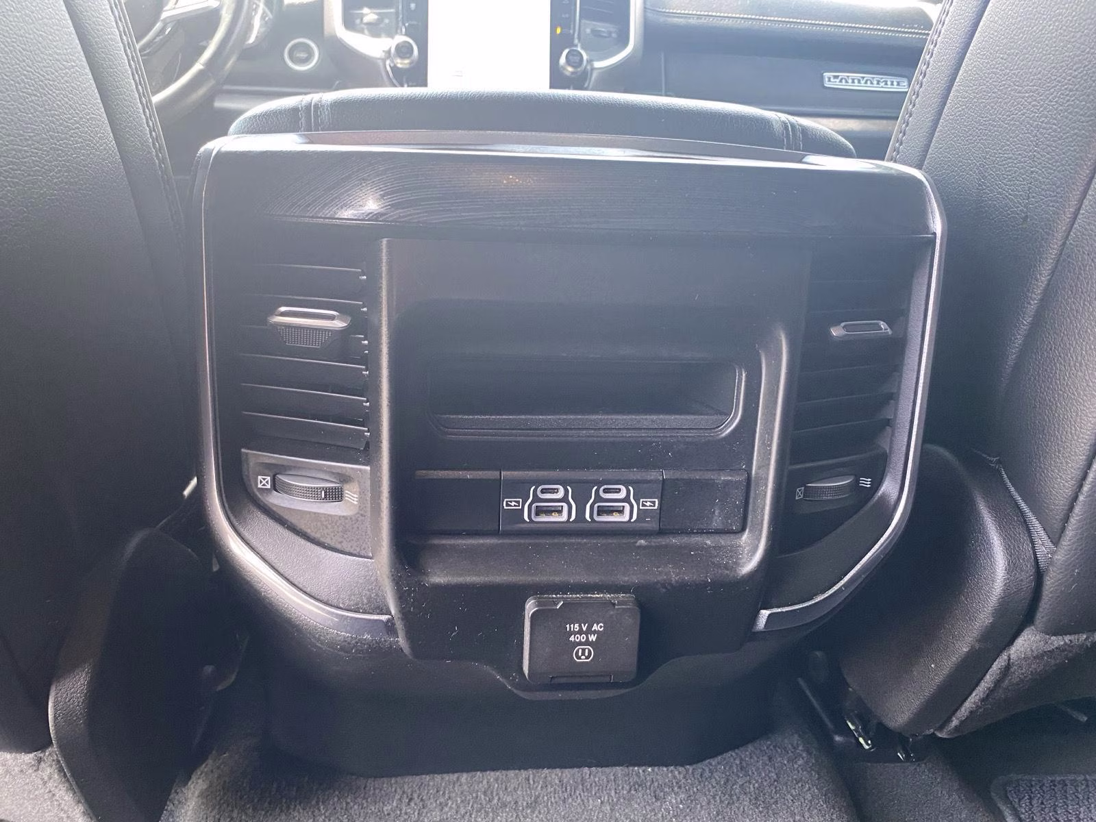 2023 Bright White Clearcoat Ram 1500 Laramie 4X4 Truck