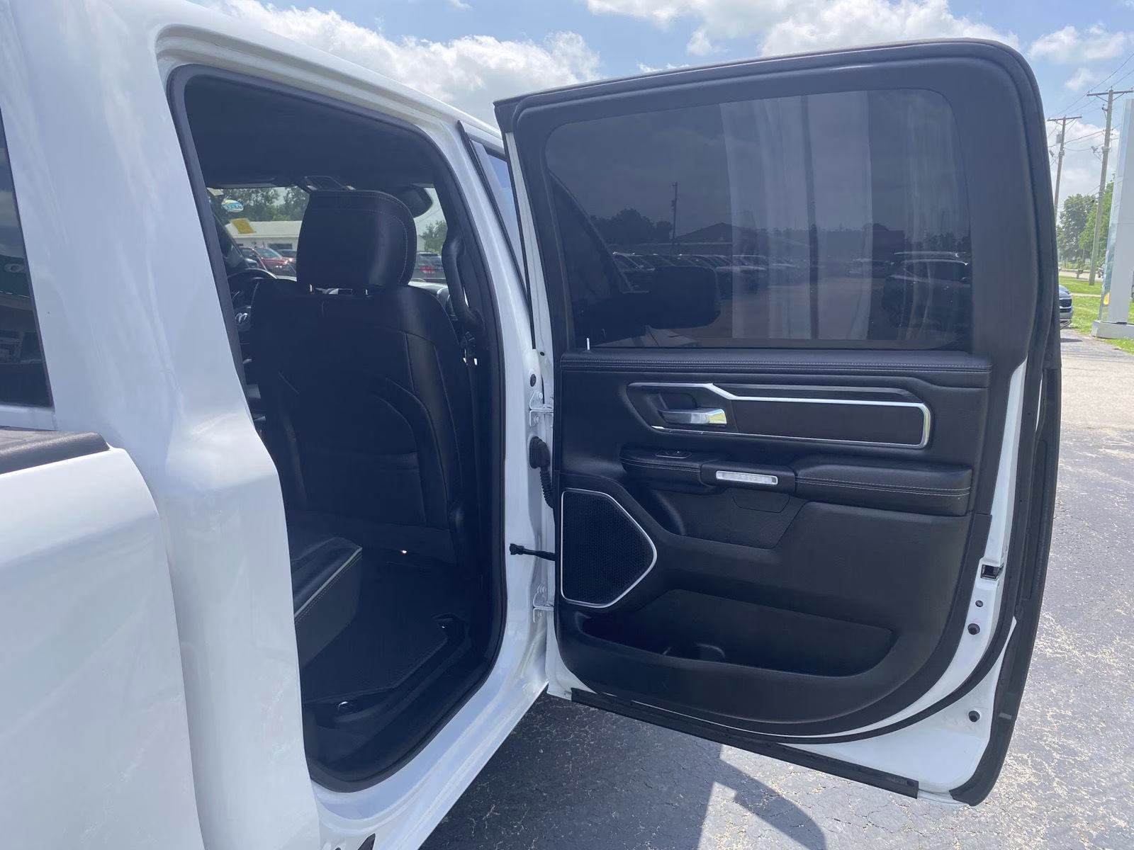 2023 Bright White Clearcoat Ram 1500 Laramie 4X4 Truck