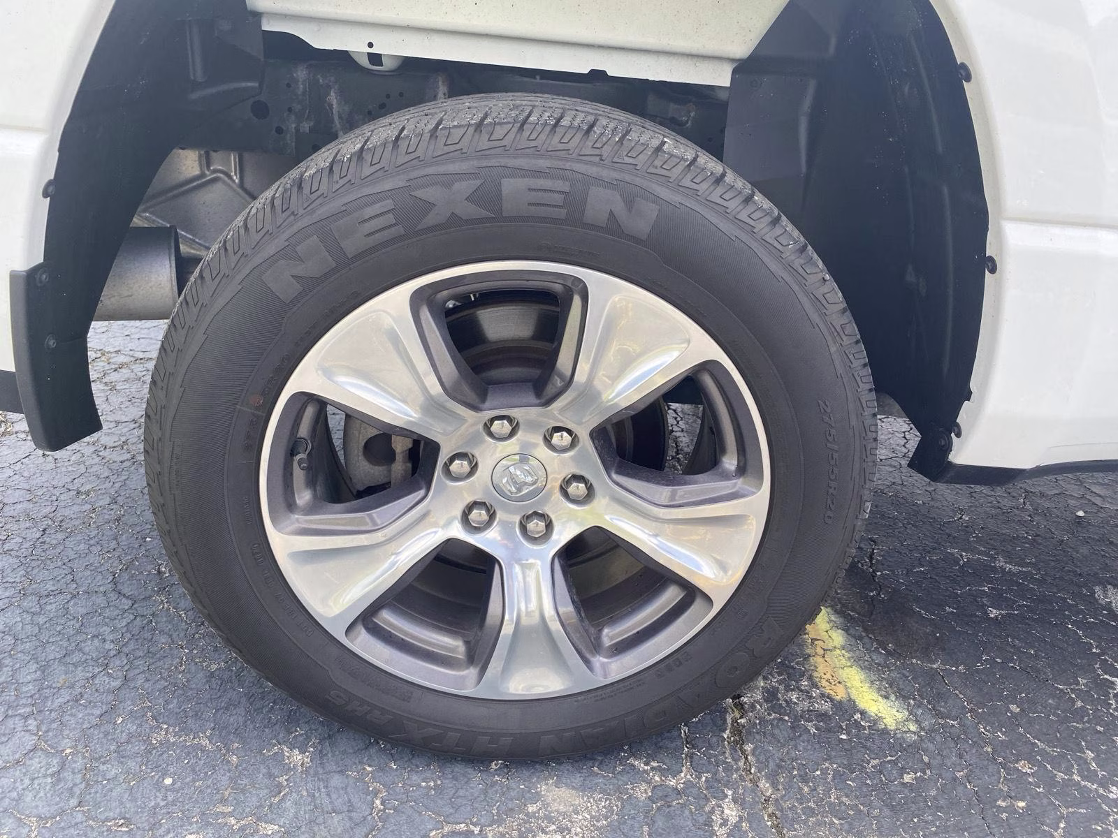 2023 Bright White Clearcoat Ram 1500 Laramie 4X4 Truck