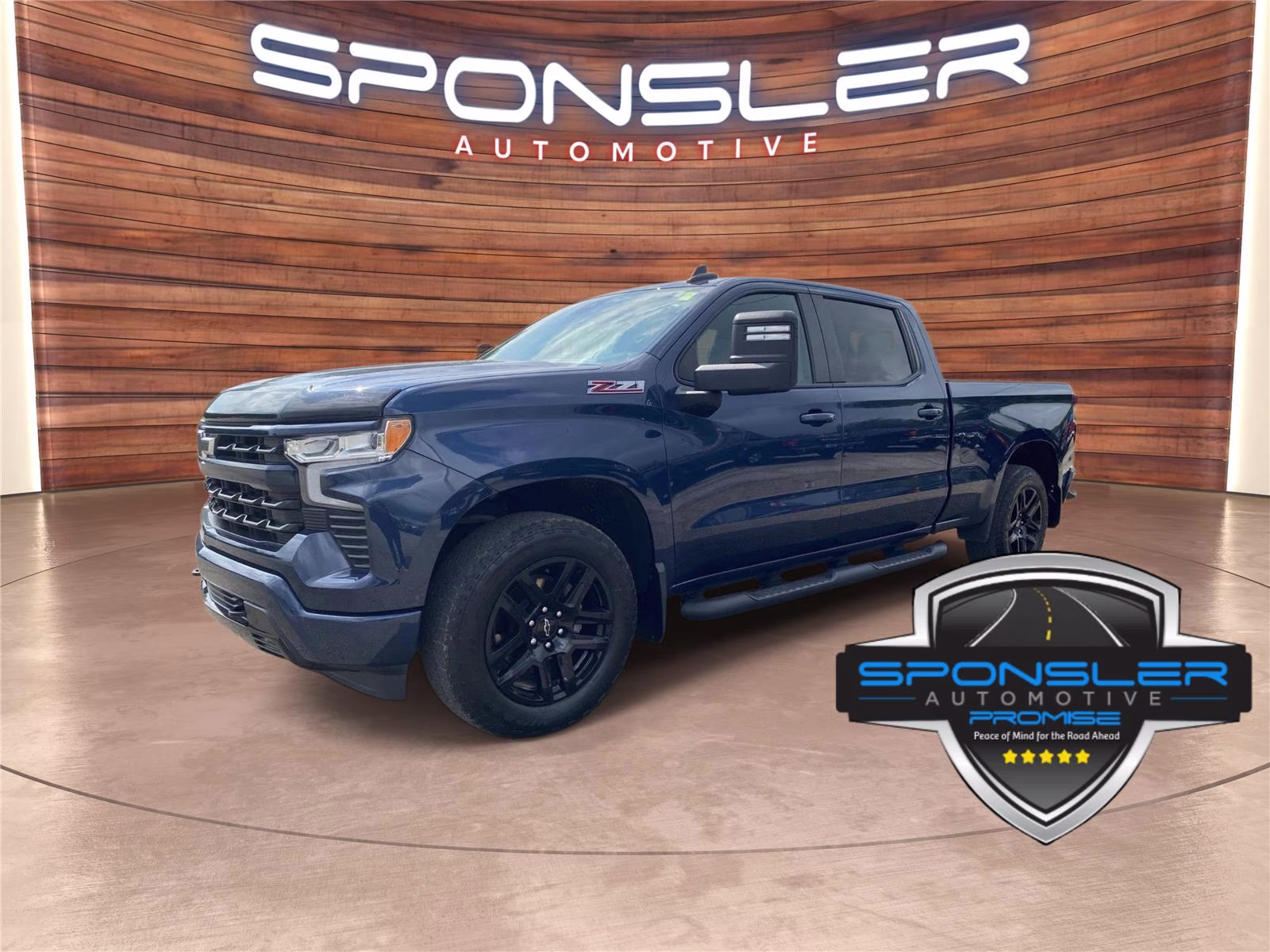 2023 Northsky Blue Metallic Chevrolet Silverado 1500 RST 4X4 Truck
