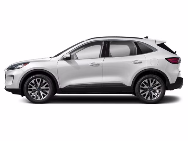 2020 WHITE Ford ESCAPE TITANIUM AWD Crossover