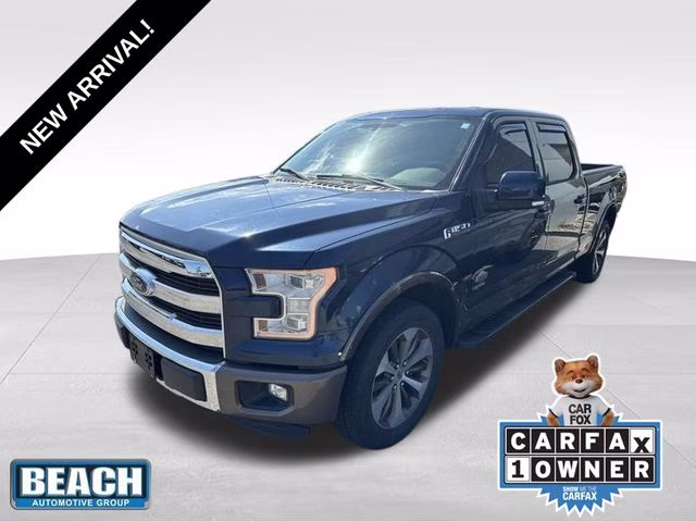 2015 Blue Ford F-150 King Ranch RWD Truck