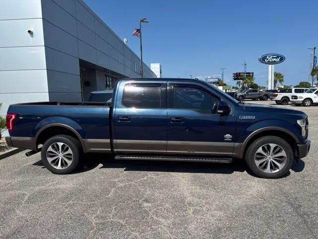 2015 Blue Ford F-150 King Ranch RWD Truck