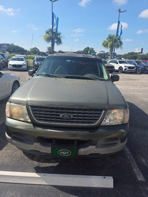 2002 Green Ford Explorer XLT 4X4 SUV