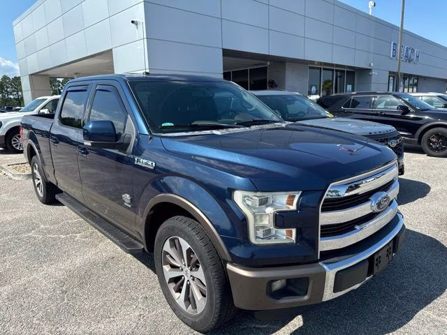 2015 Blue Ford F-150 King Ranch RWD Truck