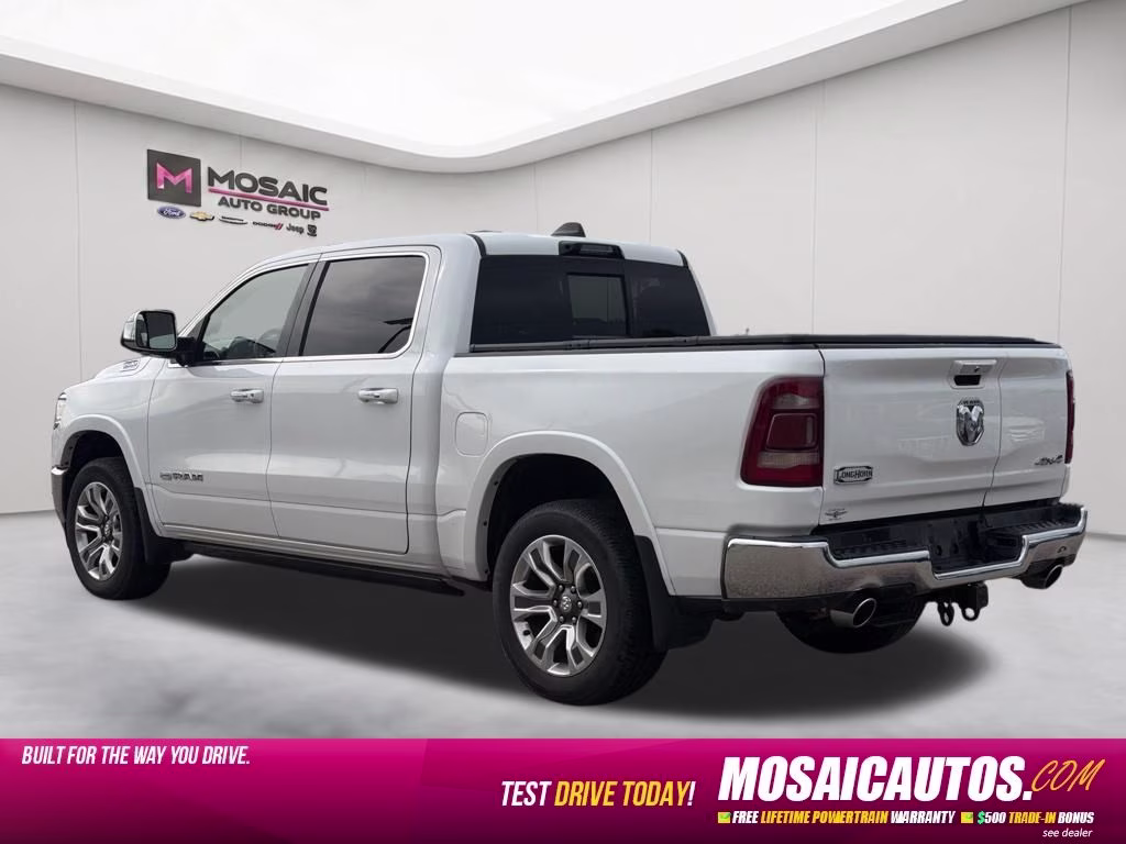 2022 Ivory White Tri-Coat Pearlcoat Ram 1500 Limited 4X4 Truck