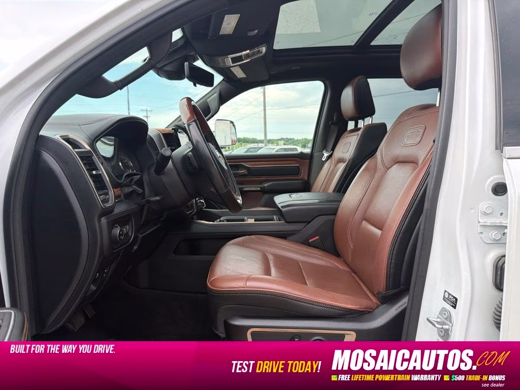 2022 Ivory White Tri-Coat Pearlcoat Ram 1500 Limited 4X4 Truck