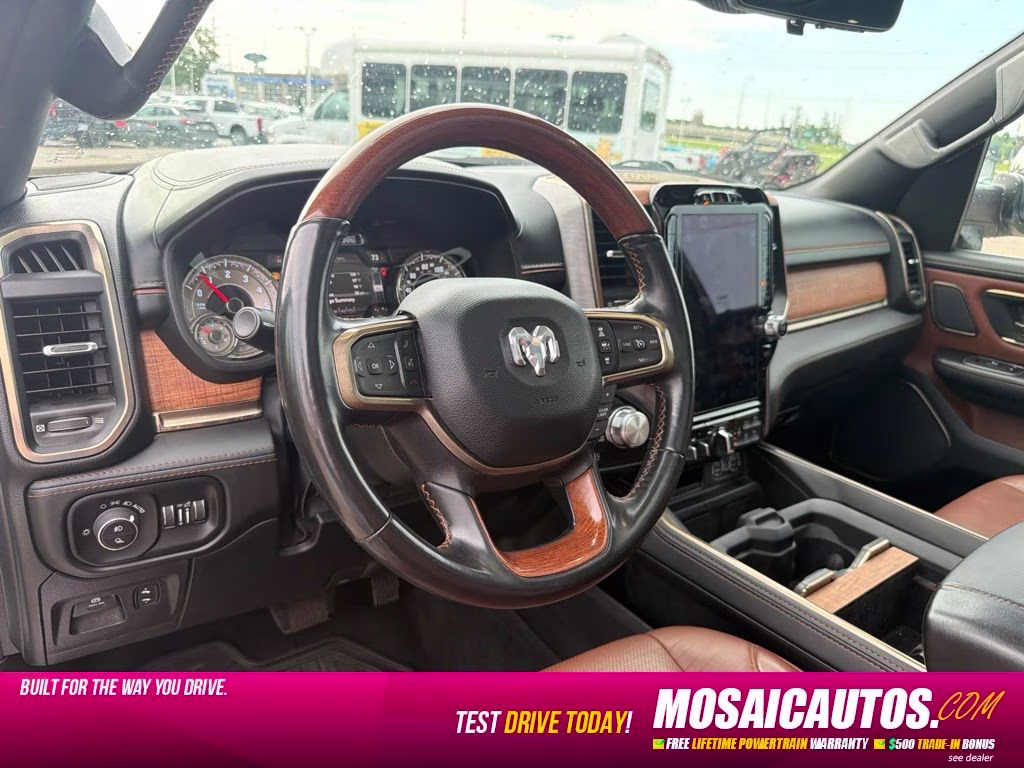 2022 Ivory White Tri-Coat Pearlcoat Ram 1500 Limited 4X4 Truck