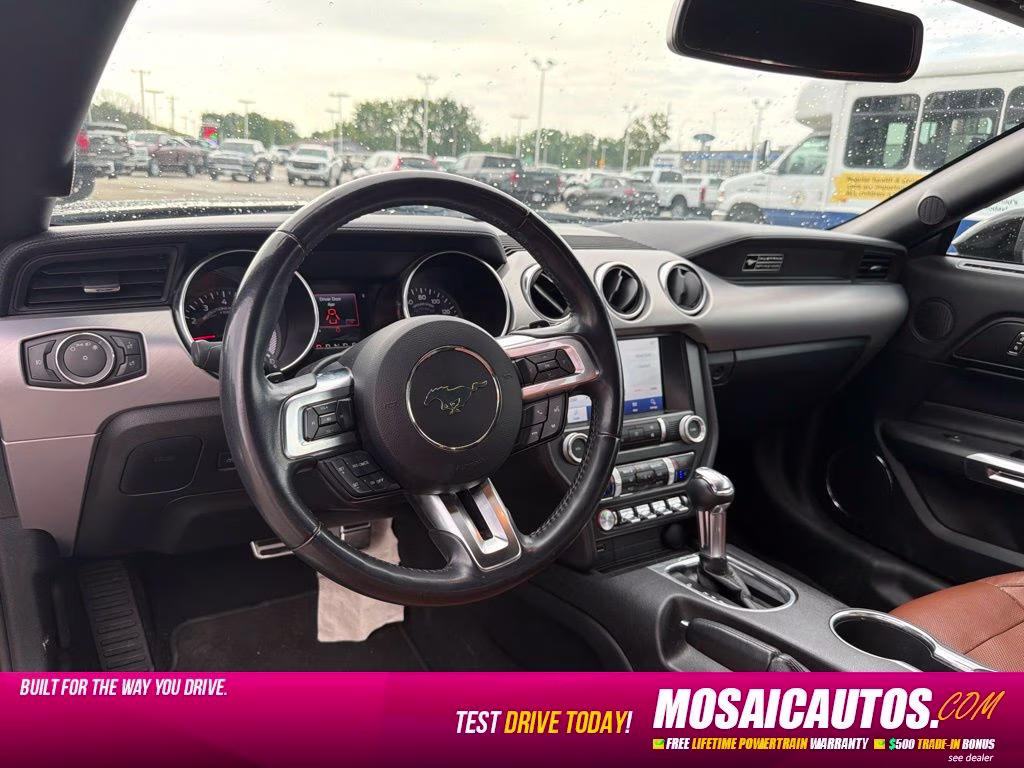 2020 Shadow Black Ford Mustang EcoBoost Premium RWD Convertible