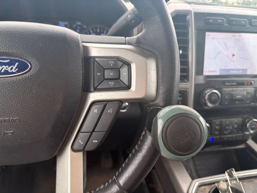 2020 Red Ford Super Duty F-350 SRW Lariat 4X4 Truck